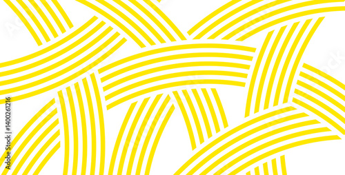 Pasta background. Spaghetti abstract geometric pattern. Vector illustration.
