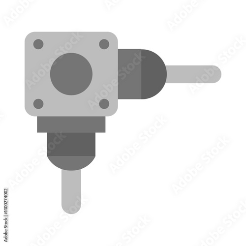 Gearbox flat icon