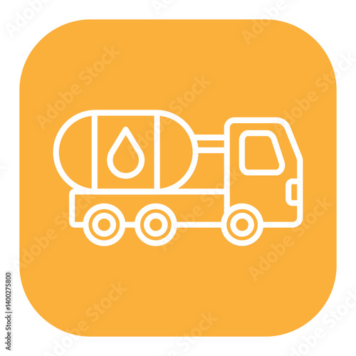 Oil Tanker Icon