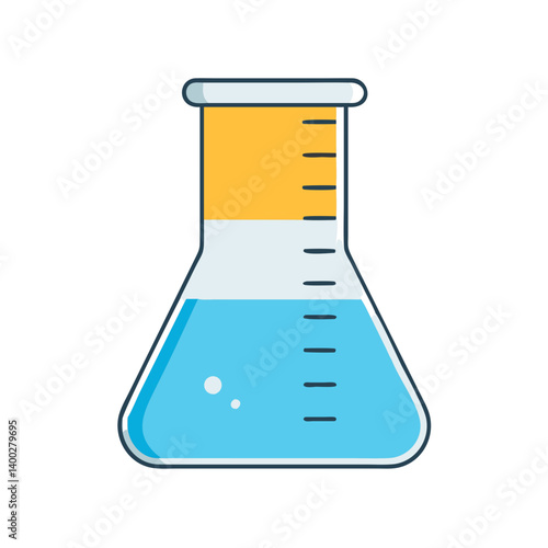 beaker icon, beaker vector illustration-simple illustration of beaker, perfect for beaker logos and icons
