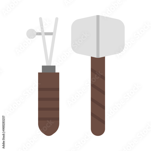 Leatherworking Tools flat icon