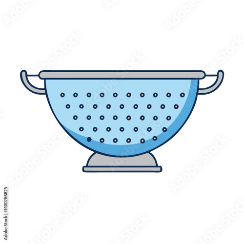 colander icon, colander vector illustration-simple illustration of colander, perfect for colander logos and icons