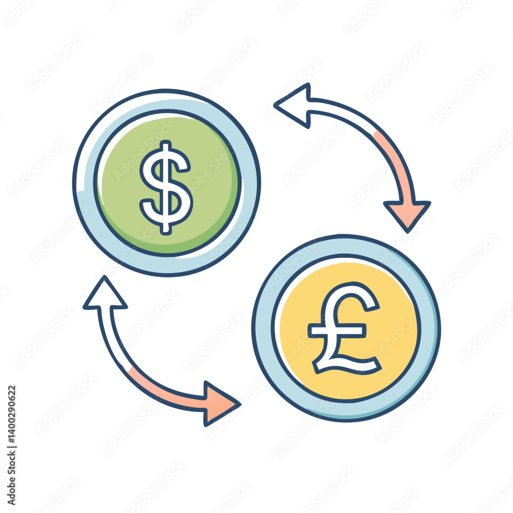 currency exchange icon, currency exchange vector illustration-simple illustration of currency exchange, perfect for currency exchange logos and icons currency exchange icon, currency exchange vector illustration-simple illustration of currency exchange, perfect for currency exchange logos and icons