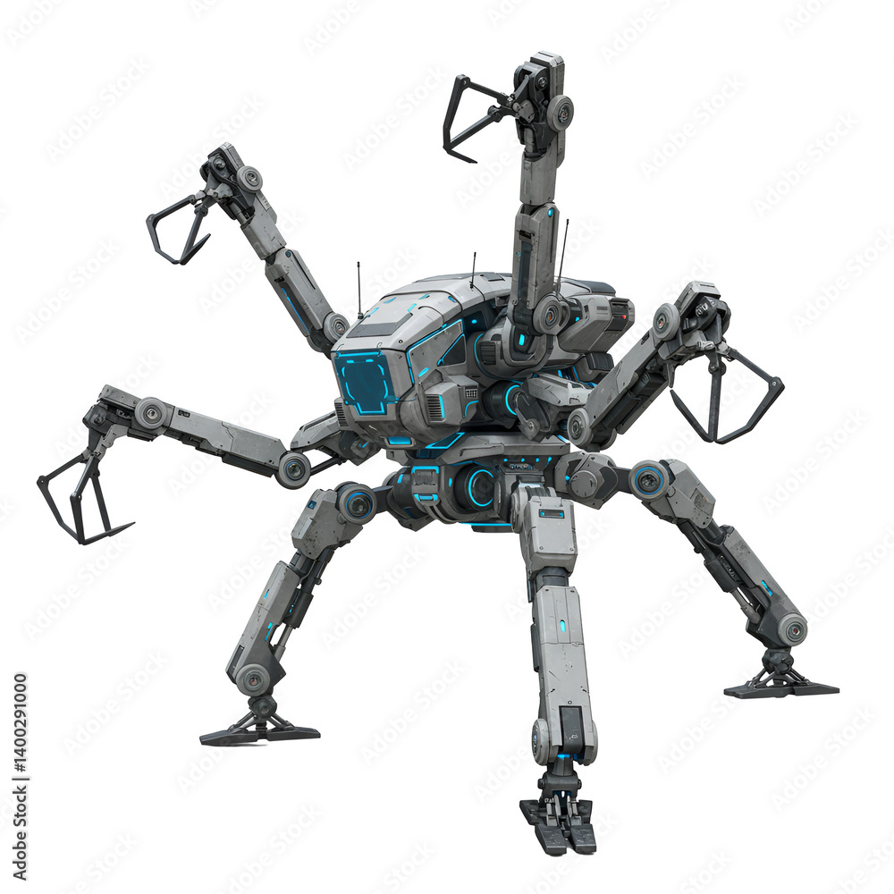 Asteroid Anchoring Bot with Grappling Hooks Icon Asteroid Anchoring Bot with Grappling Hooks Icon