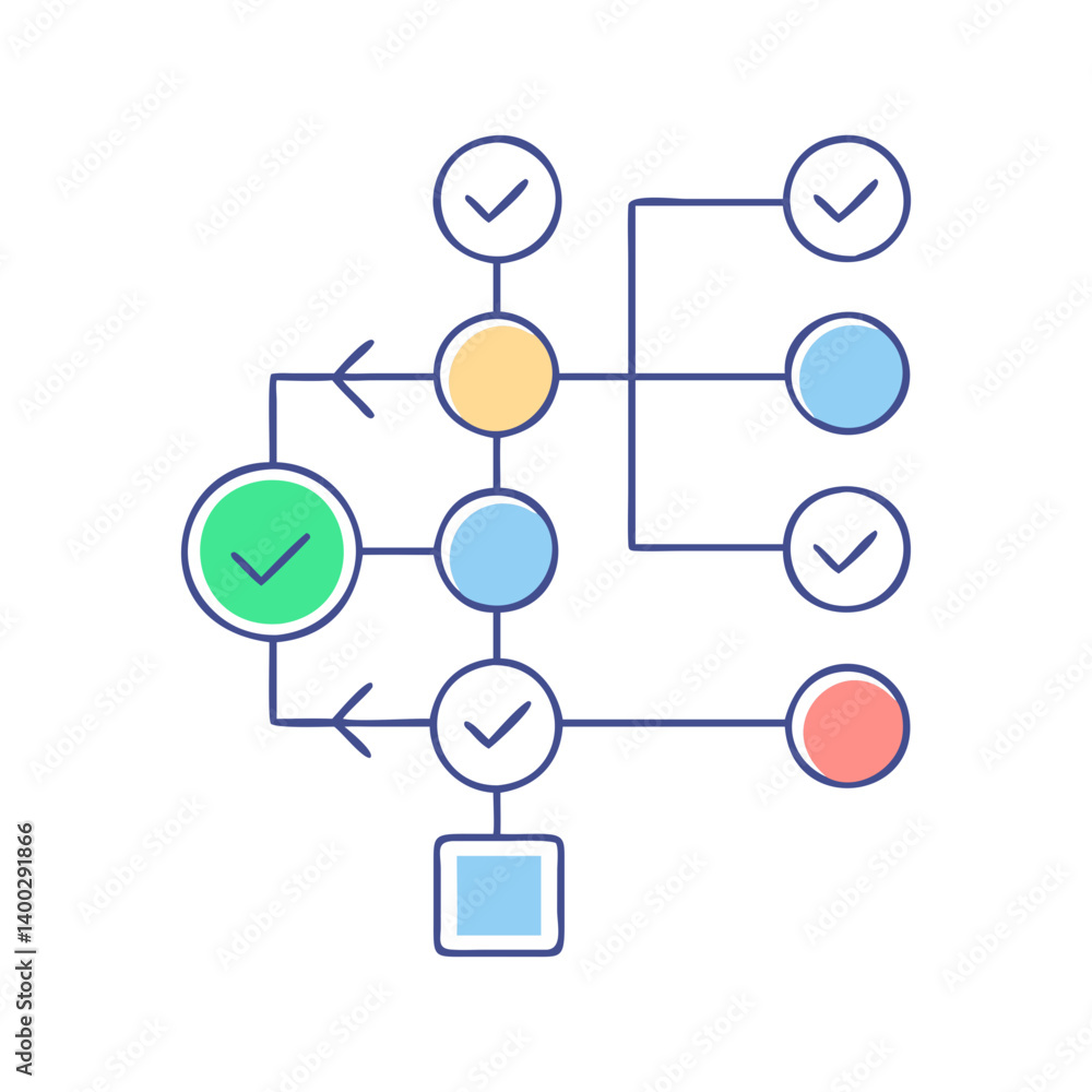 decision tree icon, decision tree vector illustration-simple illustration of decision tree, perfect for decision tree logos and icons decision tree icon, decision tree vector illustration-simple illustration of decision tree, perfect for decision tree logos and icons