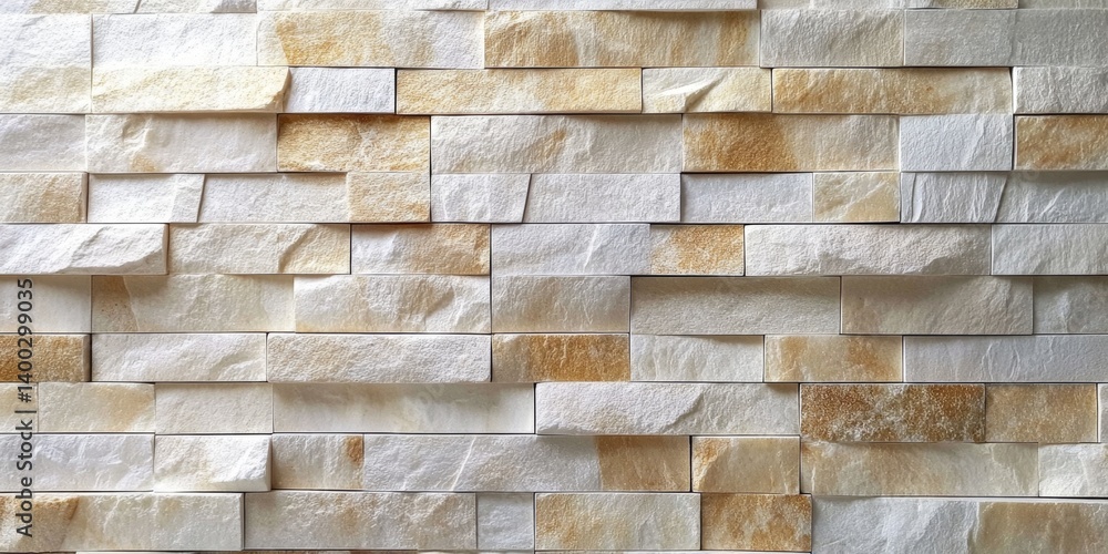 Obraz premium Natural stone veneer wall cladding