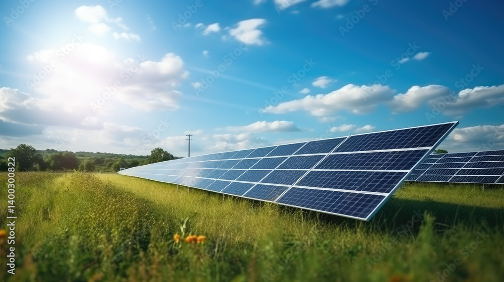 Harnessing Sunshine: Sustainable Energy Landscape