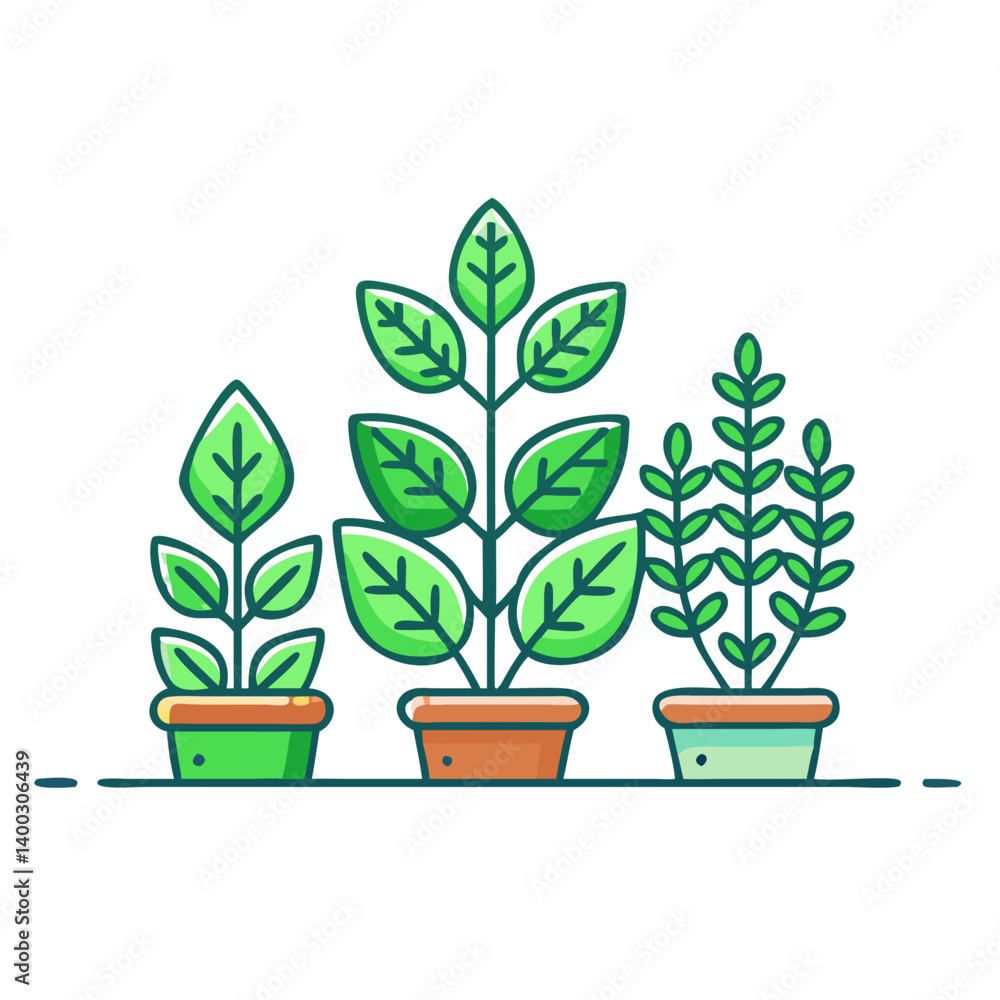 herb garden icon, herb garden vector illustration-simple illustration of herb garden, perfect for herb garden logos and icons herb garden icon, herb garden vector illustration-simple illustration of herb garden, perfect for herb garden logos and icons