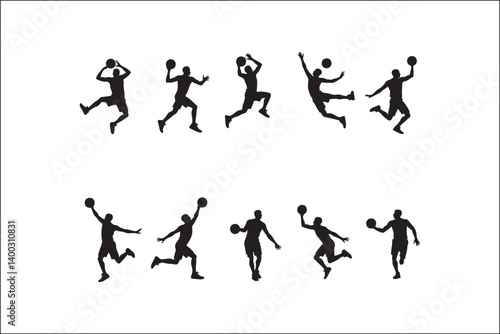 Basketball Silhouette Vector | Player SVG | Slam Dunk Clipart PNG

Basketball Player SVG | Dribble & Dunk Silhouette | Sports Vector Art

Basketball Action Silhouette | Jump Shot SVG Cut File | Sports