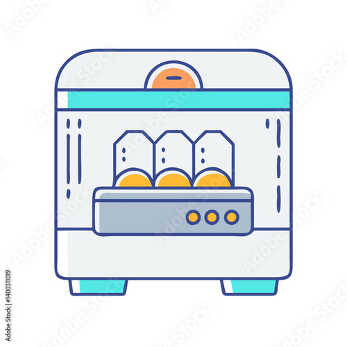 incubator icon, incubator vector illustration-simple illustration of incubator, perfect for incubator logos and icons