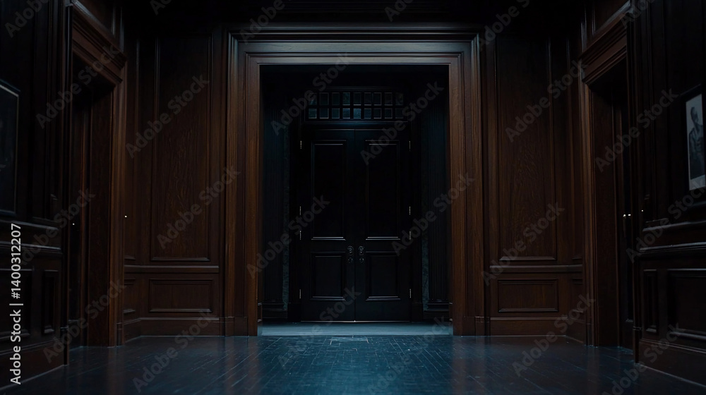 Dark Hallway Entrance Dark Hallway Entrance