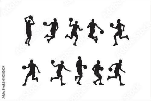 Basketball Silhouette Vector | Player SVG | Slam Dunk Clipart PNG

Basketball Player SVG | Dribble & Dunk Silhouette | Sports Vector Art

Basketball Action Silhouette | Jump Shot SVG Cut File | Sports