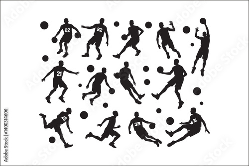 Basketball Silhouette Vector | Player SVG | Slam Dunk Clipart PNG

Basketball Player SVG | Dribble & Dunk Silhouette | Sports Vector Art

Basketball Action Silhouette | Jump Shot SVG Cut File | Sports