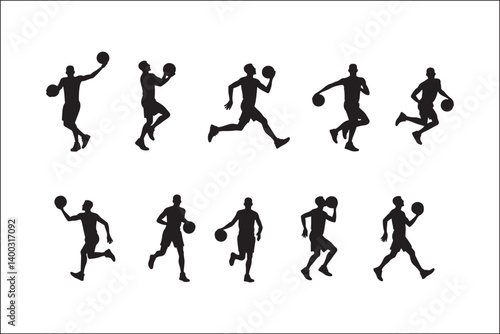 Basketball Silhouette Vector | Player SVG | Slam Dunk Clipart PNG

Basketball Player SVG | Dribble & Dunk Silhouette | Sports Vector Art

Basketball Action Silhouette | Jump Shot SVG Cut File | Sports