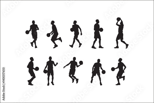 Basketball Silhouette Vector | Player SVG | Slam Dunk Clipart PNG

Basketball Player SVG | Dribble & Dunk Silhouette | Sports Vector Art

Basketball Action Silhouette | Jump Shot SVG Cut File | Sports