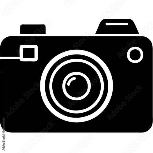 Creative Camera Illustration | Detailed Photography Device Vector Design