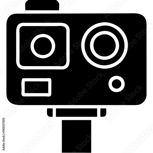 Creative Camera Illustration | Detailed Photography Device Vector Design