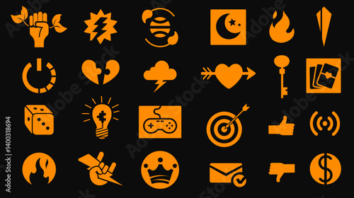 modern icon symbols
