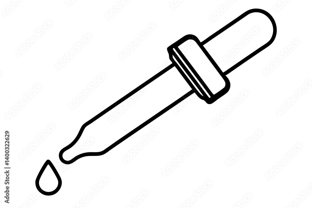 dropper icon silhouette illustration dropper icon silhouette illustration