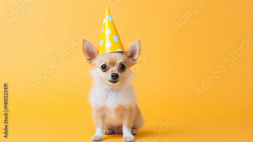 Obraz na płótnie Celebration Pup w salonie