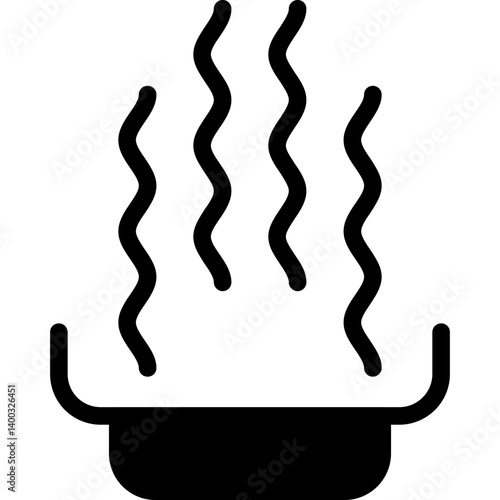 Heat Glyph Icon