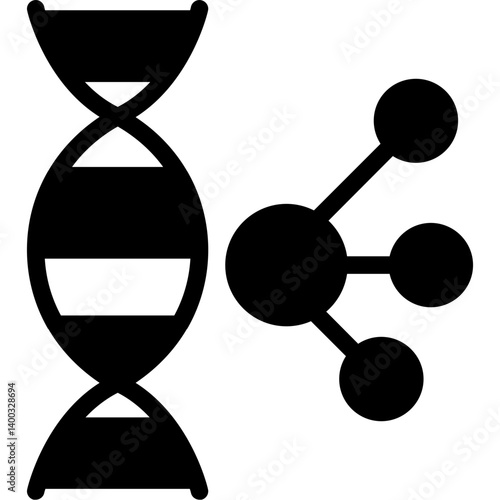 Genetic Progress Glyph Icon