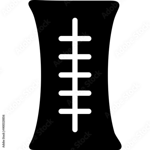 Surgical Suture Glyph Icon