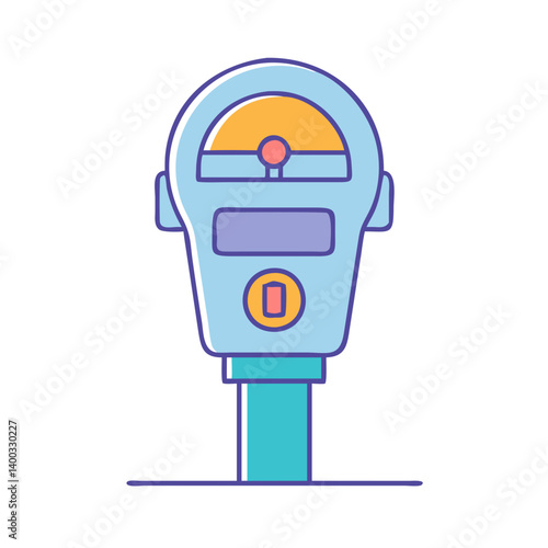 parking meter icon, parking meter vector illustration-simple illustration of parking meter, perfect for parking meter logos and icons