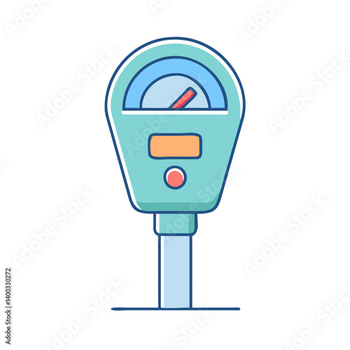parking meter icon, parking meter vector illustration-simple illustration of parking meter, perfect for parking meter logos and icons