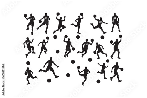 Basketball Silhouette Vector | Player SVG | Slam Dunk Clipart PNG

Basketball Player SVG | Dribble & Dunk Silhouette | Sports Vector Art

Basketball Action Silhouette | Jump Shot SVG Cut File | Sports