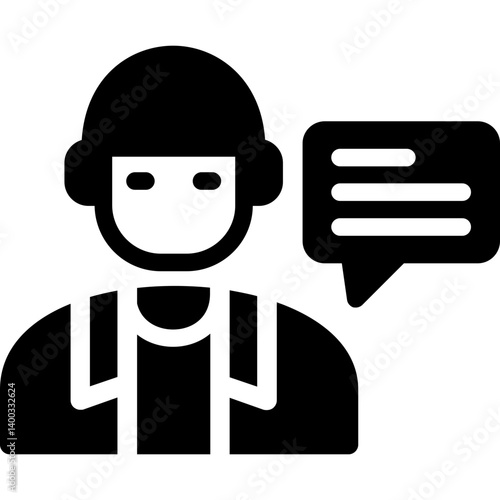 Motivation Glyph Icon