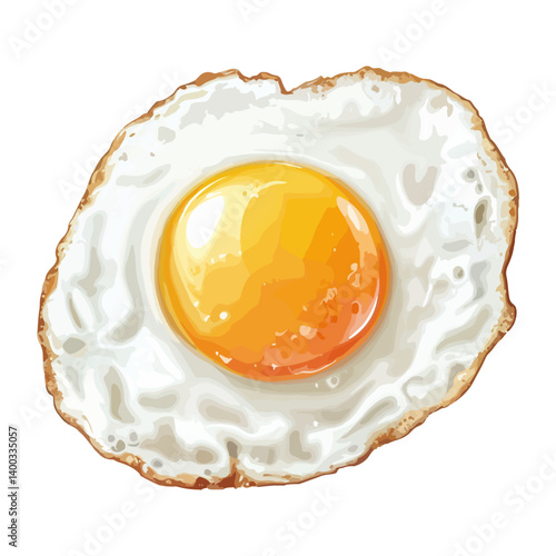 Poached eggs, food, vector, transparent background