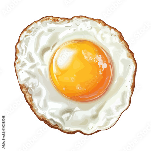 Poached eggs, food, vector, transparent background