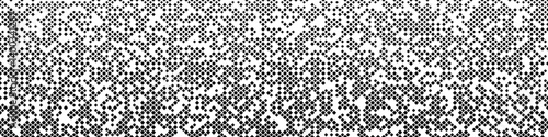 Geometrical repeating black and white square pattern background design