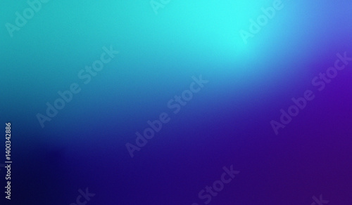 Obraz na płótnie Turquoise background, digital presentation wallpaper, color gradient w salonie