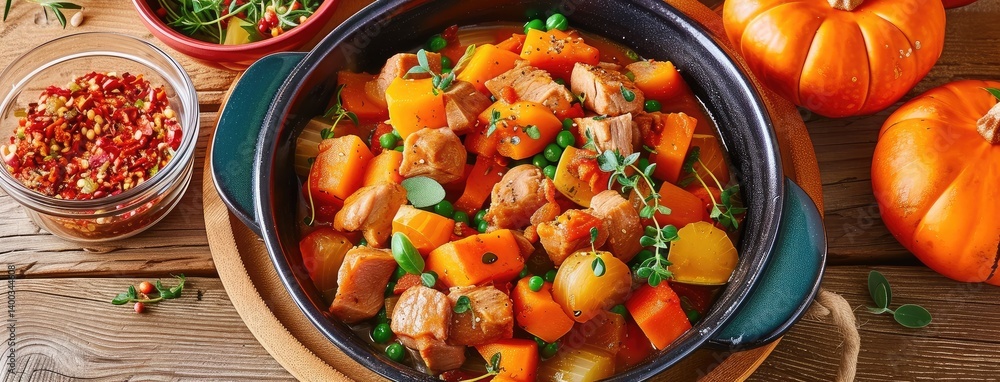 Hearty Autumn Poultry Stew