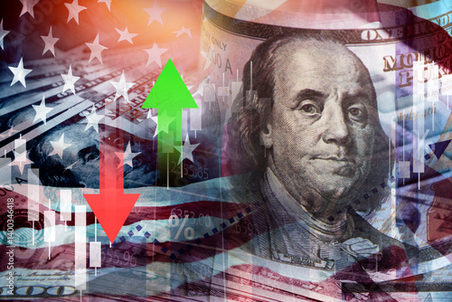 Wallpaper Mural US Inflation Rate Graph , Effect of recession on US economy , Stock Market Torontodigital.ca