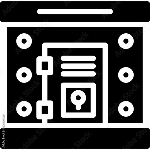 Prisoner Glyph Icon