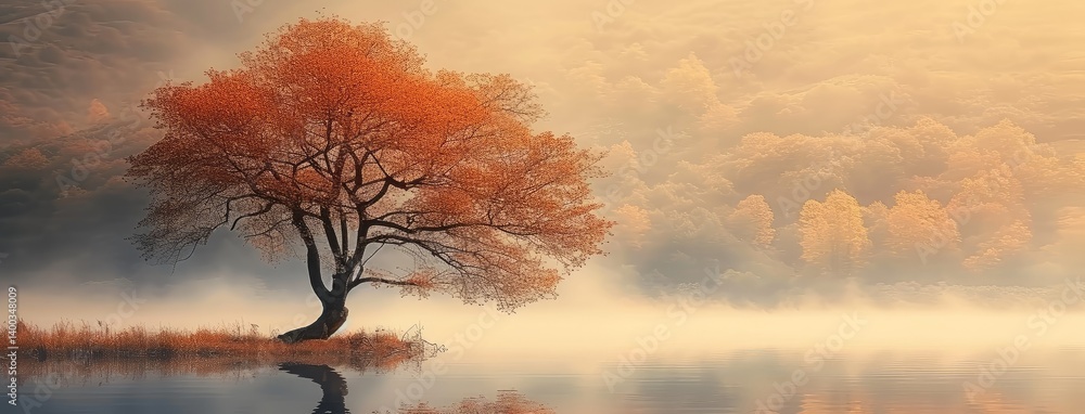 Tranquil Autumn Reflections