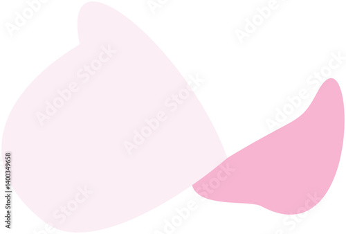 Cherry Blossom Leaf Confetti Illustration 벚꽃잎 컨페티 일러스트