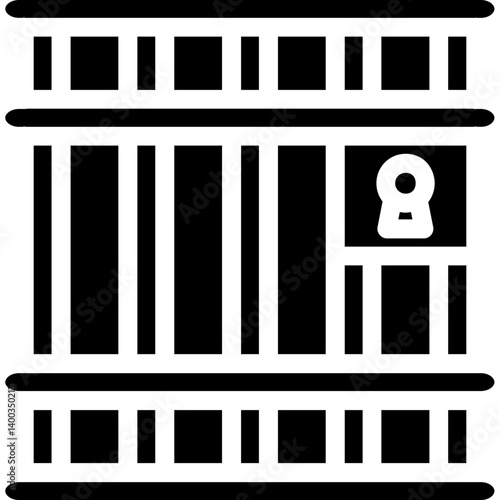 Prison Glyph Icon