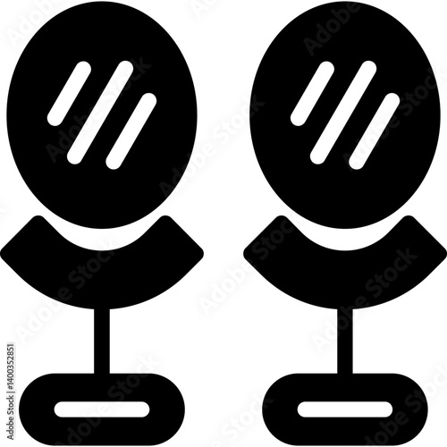 Mirrors Glyph Icon