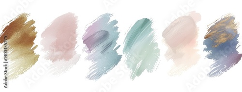 Obraz na płótnie Serene Color Swatches w salonie