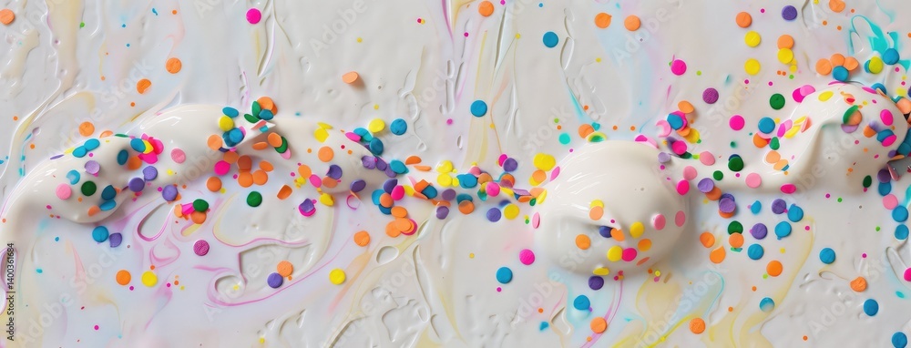 Whimsical Swirls of Color