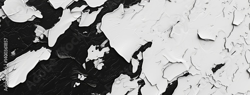 Monochrome Serenity: Abstract Texture
