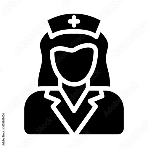 Vector Design Nurse Icon Style
