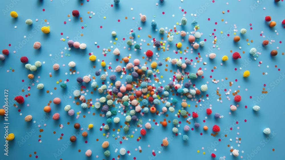 Colorful Celebration of Sweetness