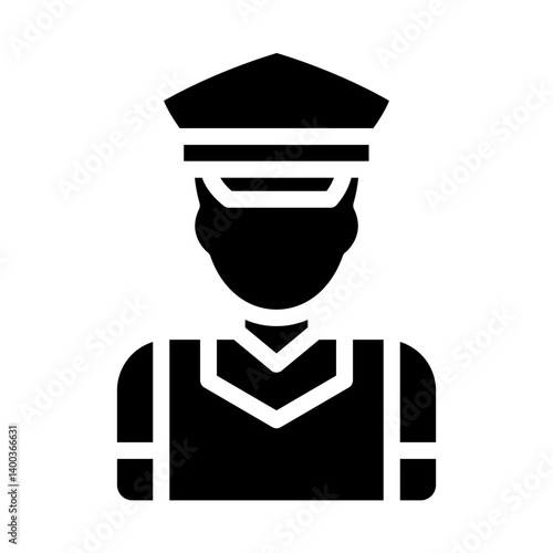 Vector Design Security Guard Icon Style