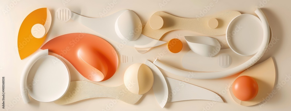 Modern Abstract Composition