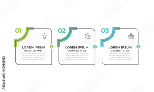 Business infographic template design. 3 options or steps timeline infographic design. Can be used for process diagram, presentations, workflow layout, flow chart, steps, banner.